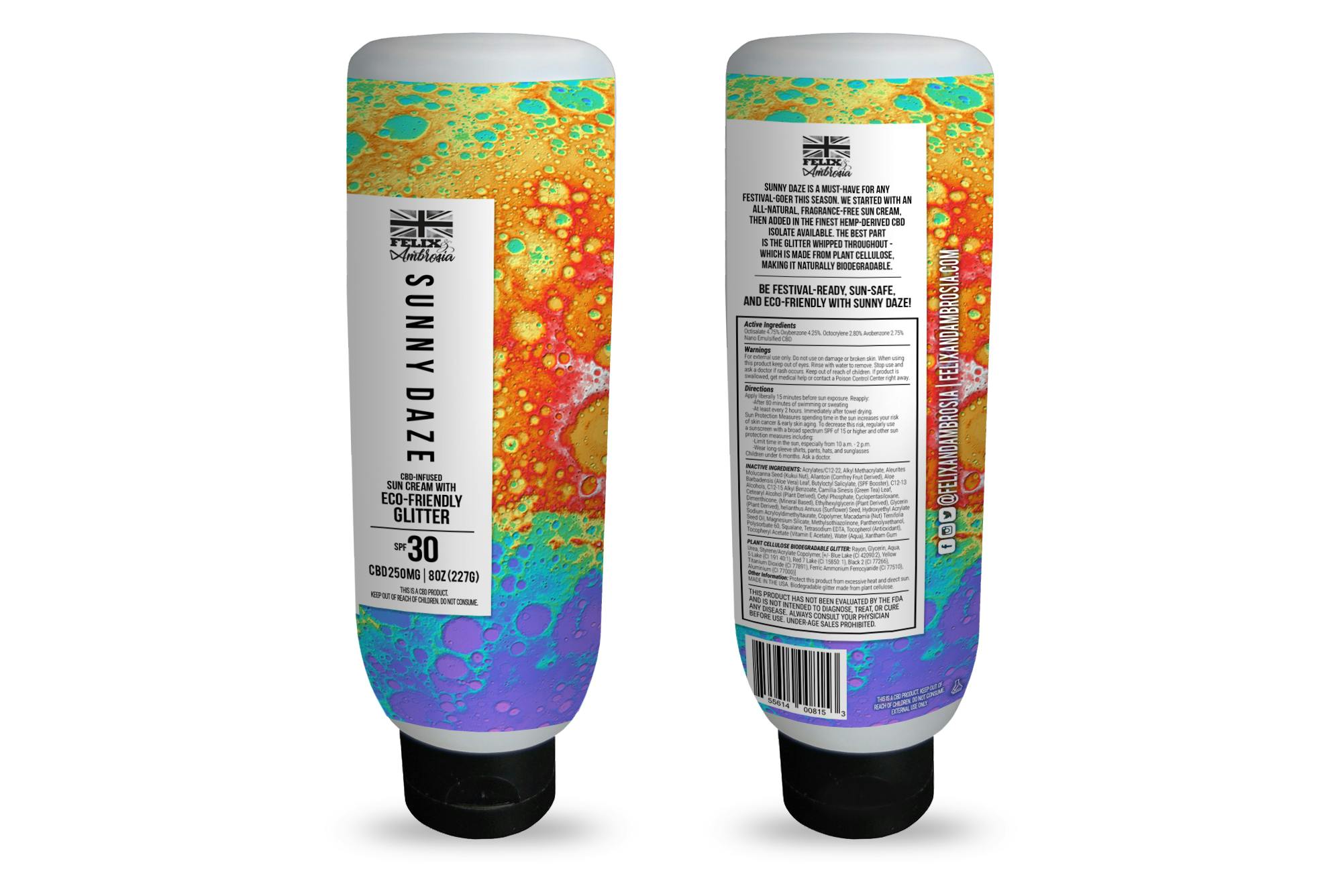 1 Elevate your festival season with CBD infused sunscreen and flavor drops