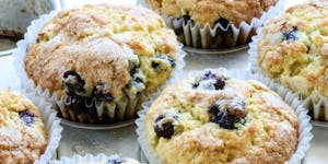 How To Make Easy Peasy Cannabis-Infused Blueberry Yum Yum Muffins