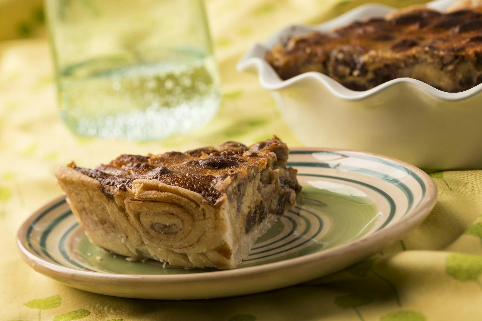 Cannabis Infused Cinnamon Nut Pie