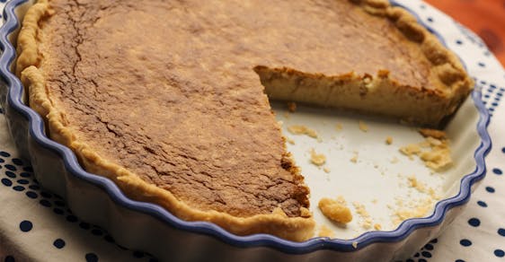 Cannabis Infused Coconut Custard Pie