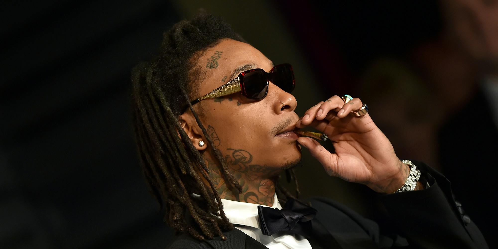 2018 Vanity Fair Oscar Party BEVERLY HILLS, CA - MARCH 04: Rapper Wiz Khalifa attends the 2018 Vanity Fair Oscar Party hosted by Radhika Jones at Wallis Annenberg Center for the Performing Arts on March 4, 2018 in Beverly Hills, California. (Photo by Axelle/Bauer-Griffin/FilmMagic)