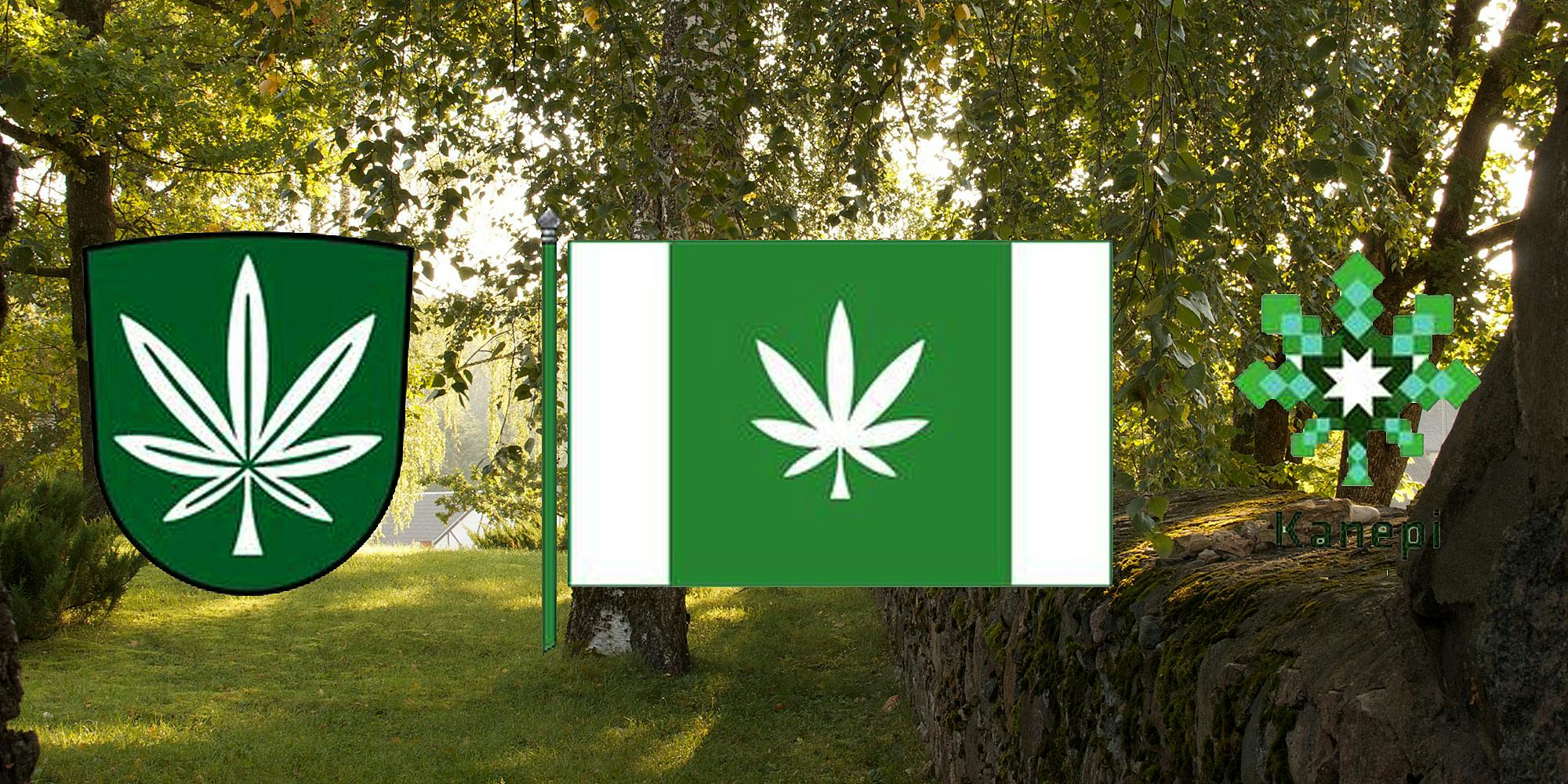 Estonian Town Adopts Cannabis Leaf As New Flag
