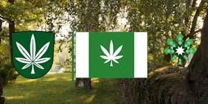 After A Landslide Vote, This Town In Estonia Made A Cannabis Leaf Their New Flag