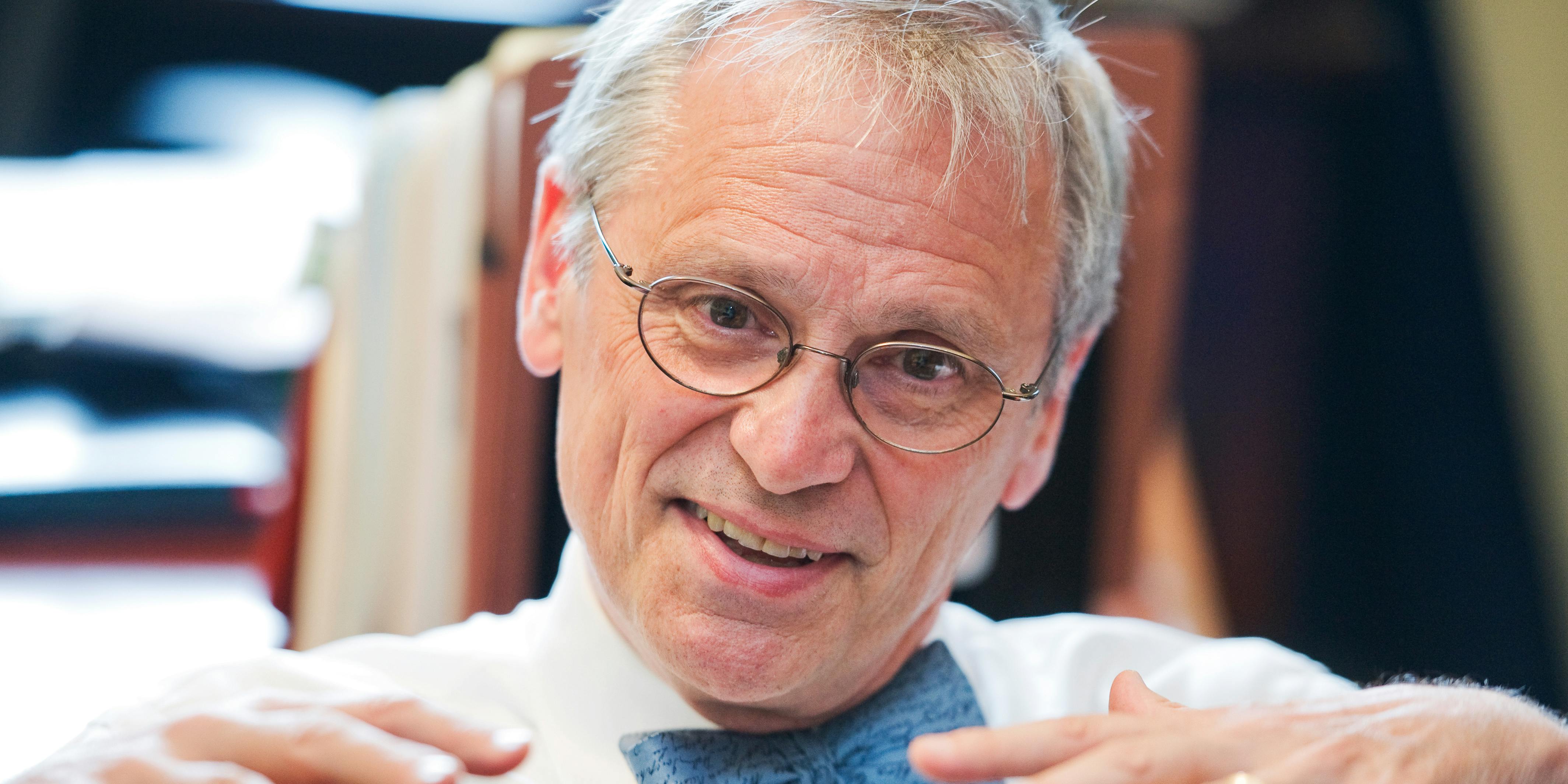 Rep. Earl Blumenauer (pictured in his office) predicts recreational marijuana and medical cannabis will be legalized in four years.