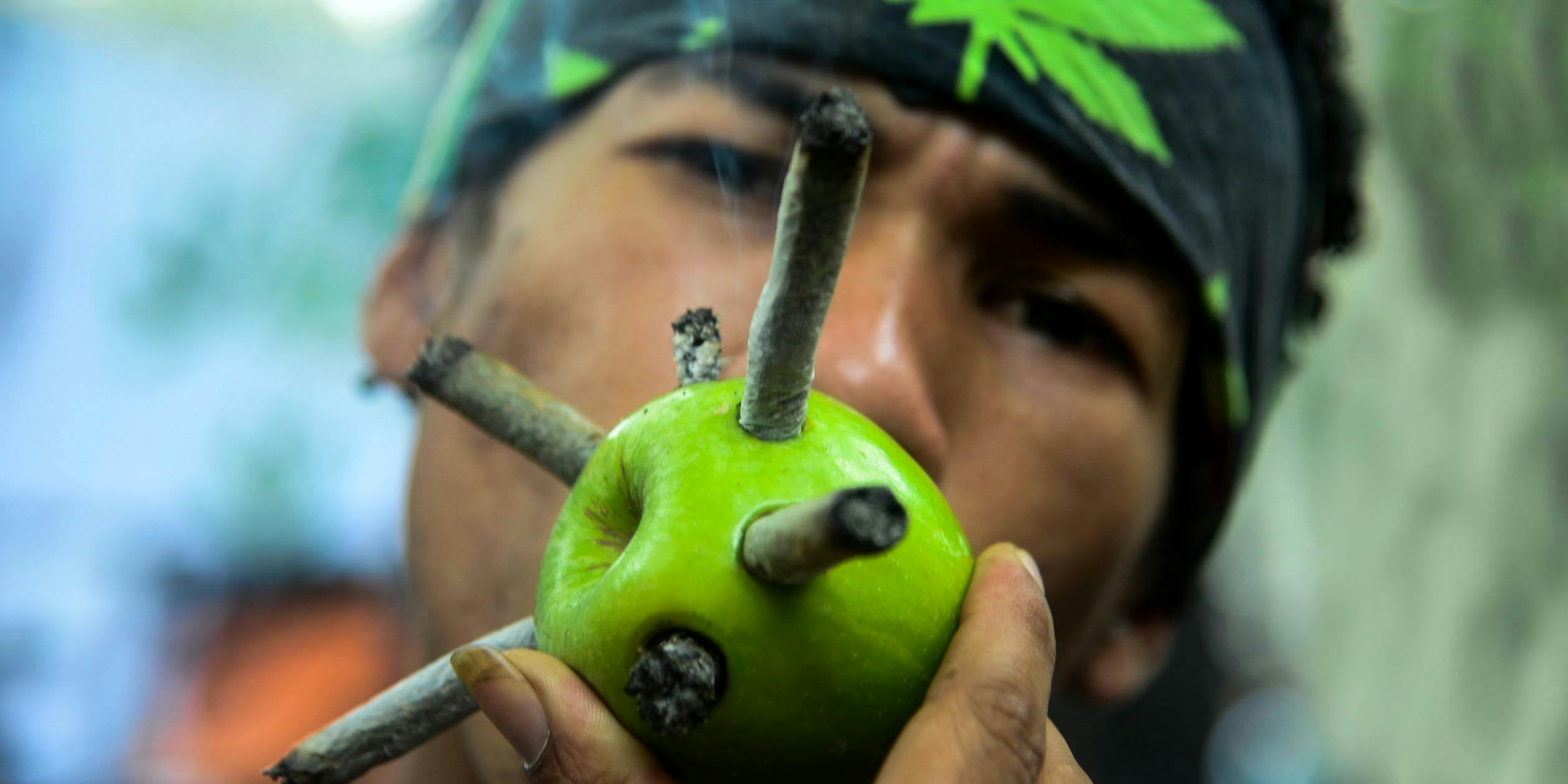 Most DIY Bongs Are Made From Apples And Bottles, Says Survey