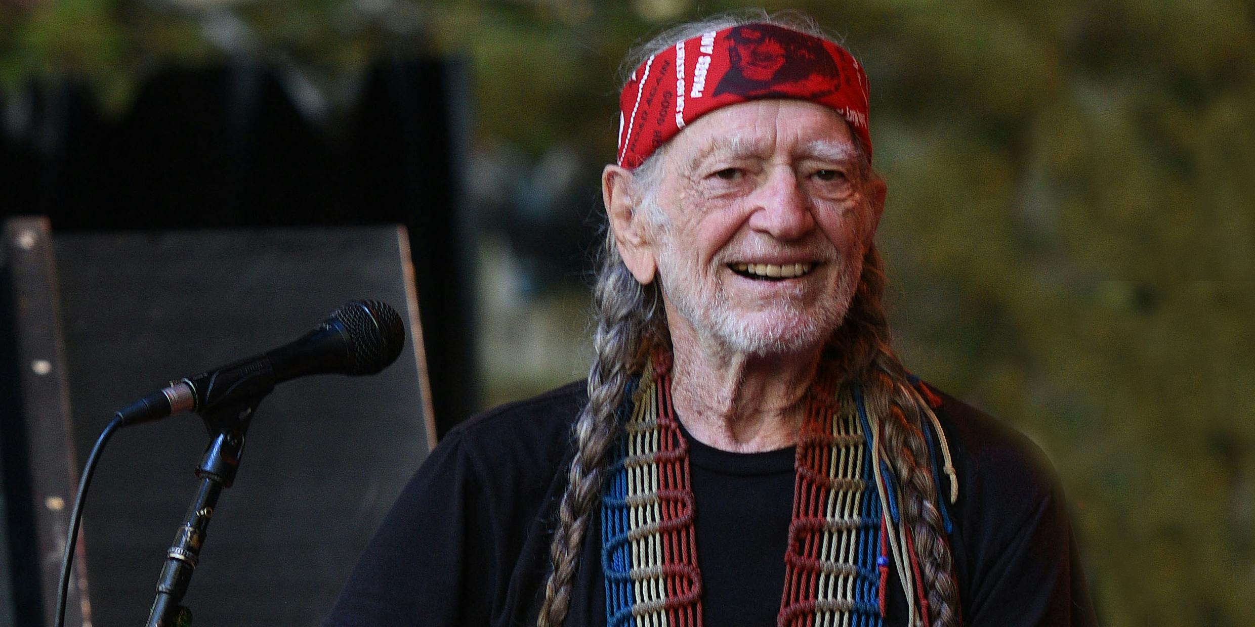 MOUNTAIN VIEW, CA - OCTOBER 23: Willie Nelson performs during the 30th Anniversary Bridge School Benefit Concert at Shoreline Amphitheatre on October 23, 2016 in Mountain View, California. LivWell, a Canadian cannabis producer, recently announced that they'll be distributing the singer's cannabis line, Willie's Reserve, in Canada