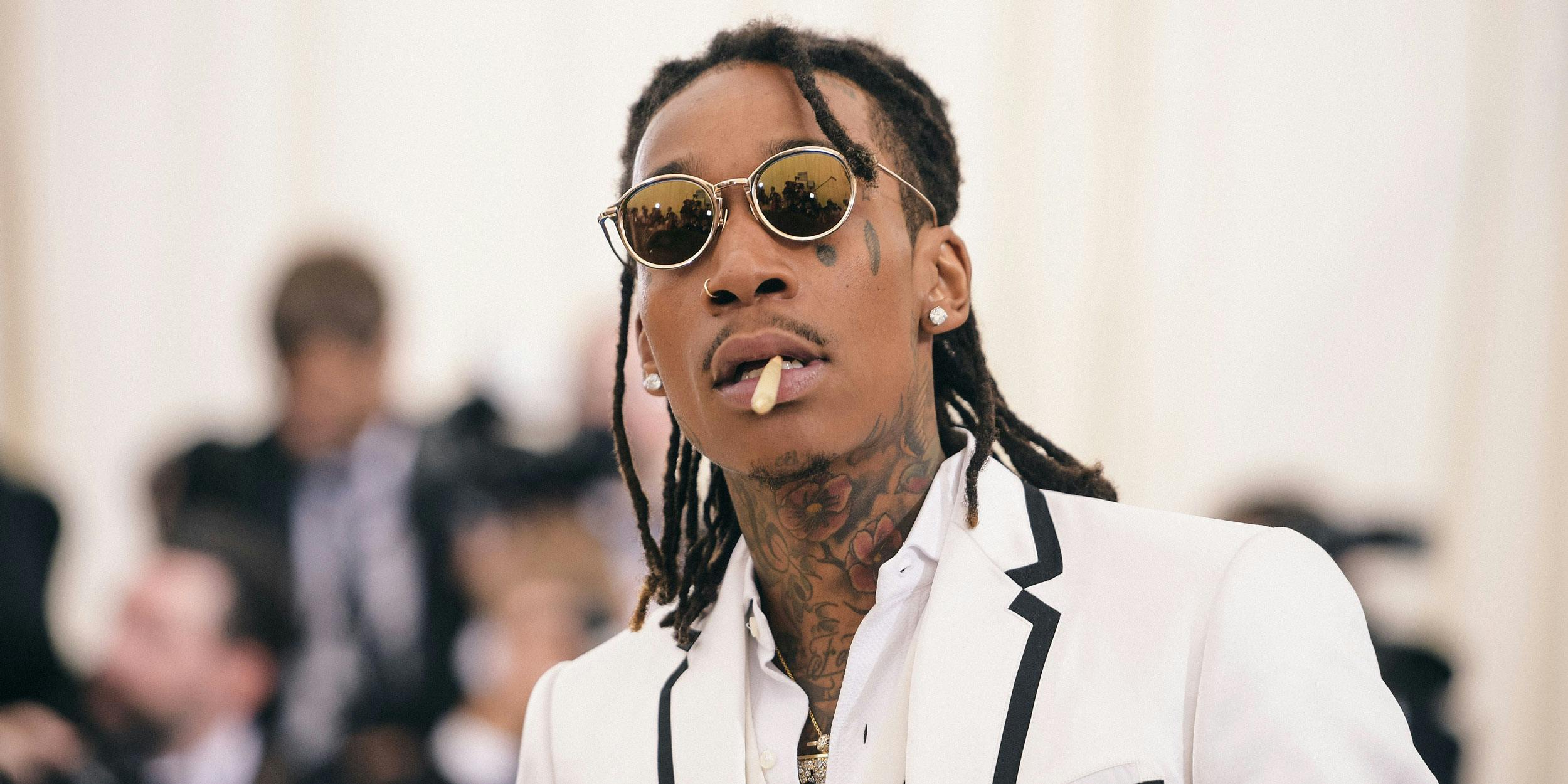 Wiz Khalifa attends the Kawakubo/Comme des Garcons: Art Of The In-Between; Costume Institute Gala at the Metropolitan Museum of Art on May 1, 2017 in New York City. (Photo by J. Kempin/Getty Images)