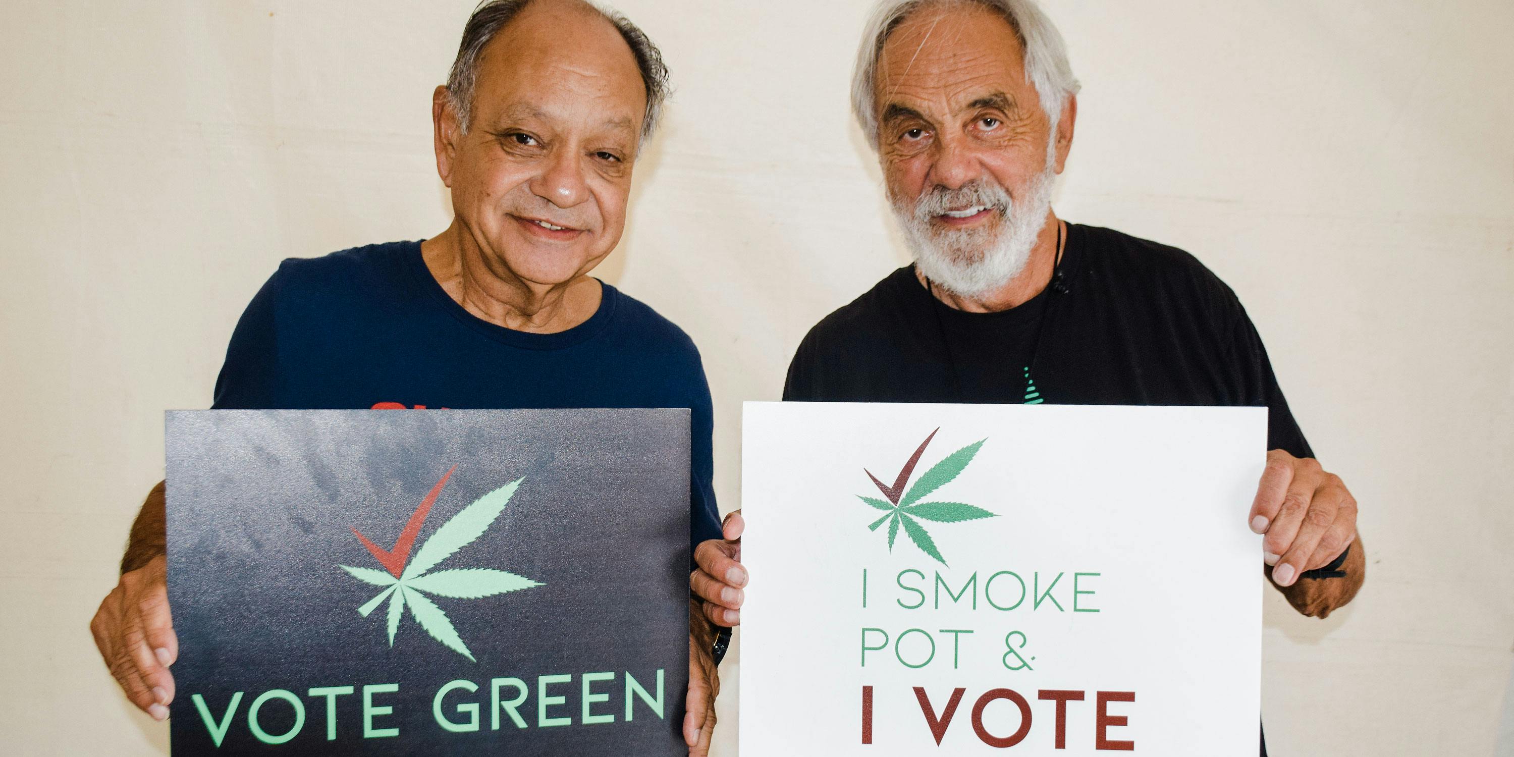 Cheech and Chong endorse the Cannabis Voter Project