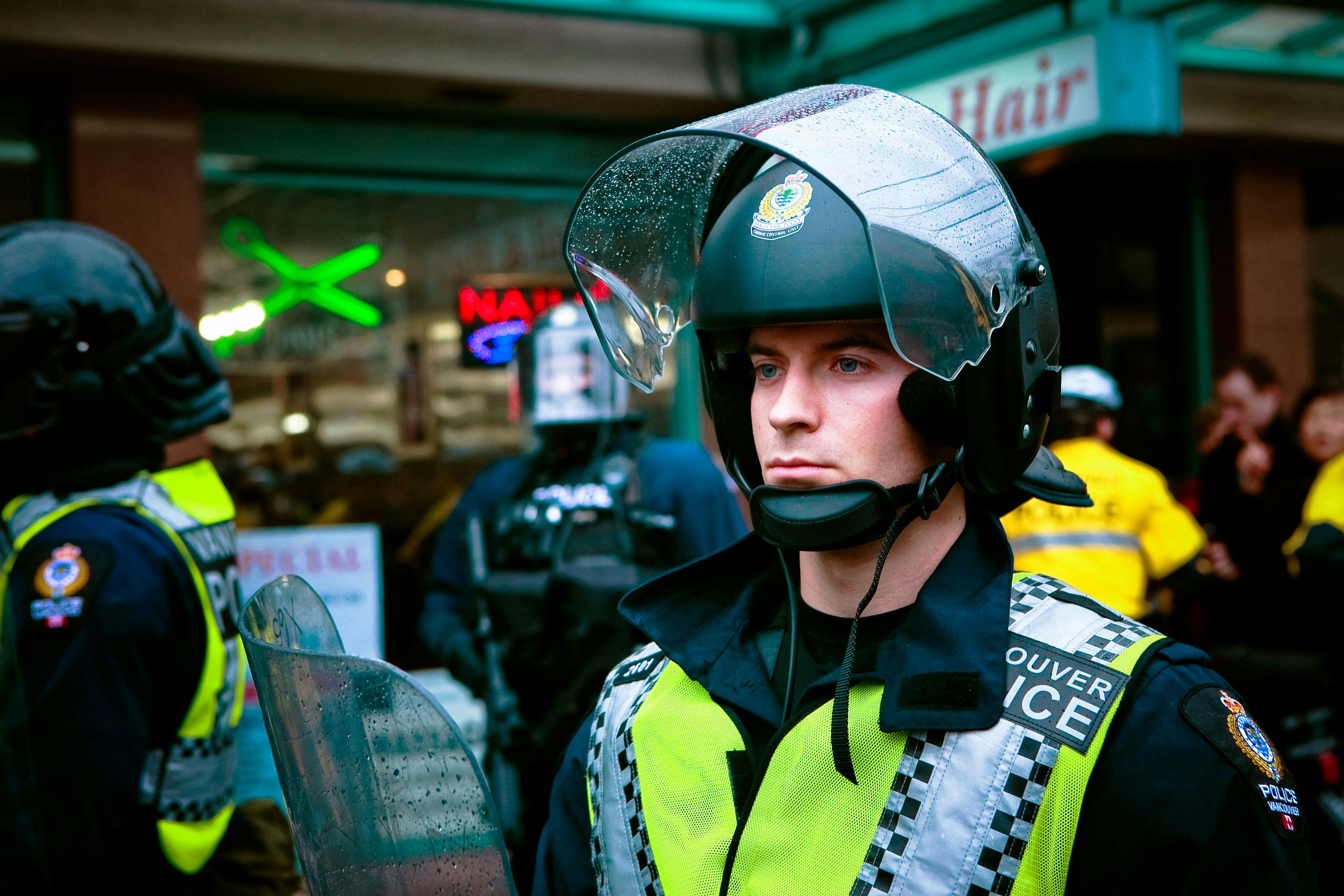 Can Cops Smoke Weed in Canada Now That It's Legal? It's a question many are asking. In this photo, a Canadian cop is shown on duty.