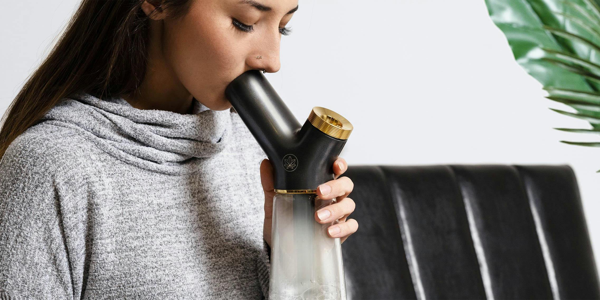 A woman smoked cannabis. From bongs to accessories, trust HERB's guide to the 100 best cannabis products