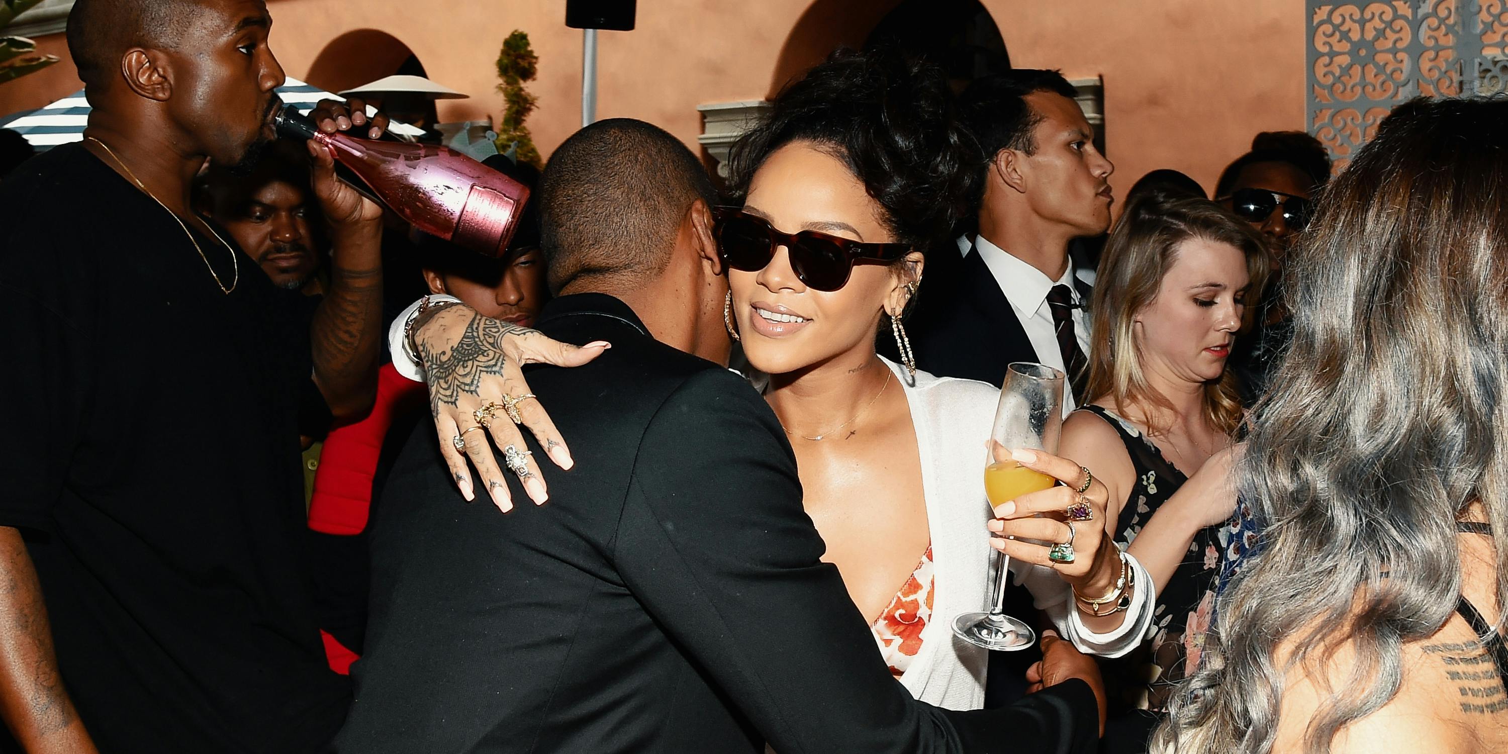 Rihanna Took Charlamange Tha God to a "Hood Spot" With "Mad Weed and Mad Tequila"