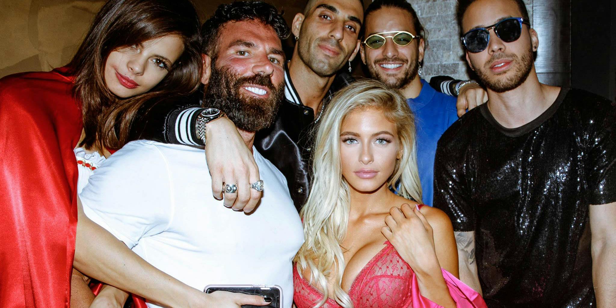 Dan Bilzerian at his Halloween party.