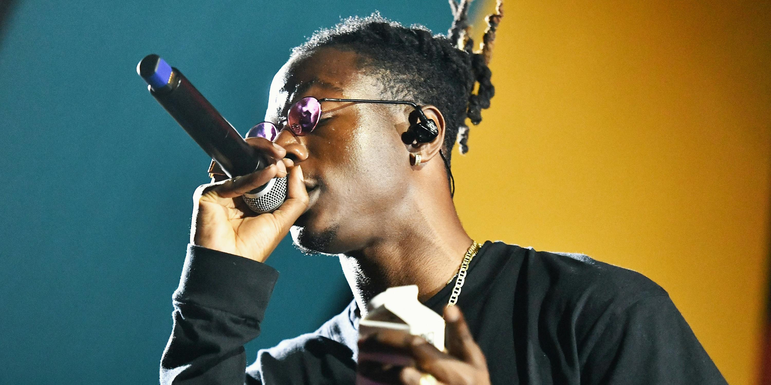 Joey Bada$$ performs onstage.