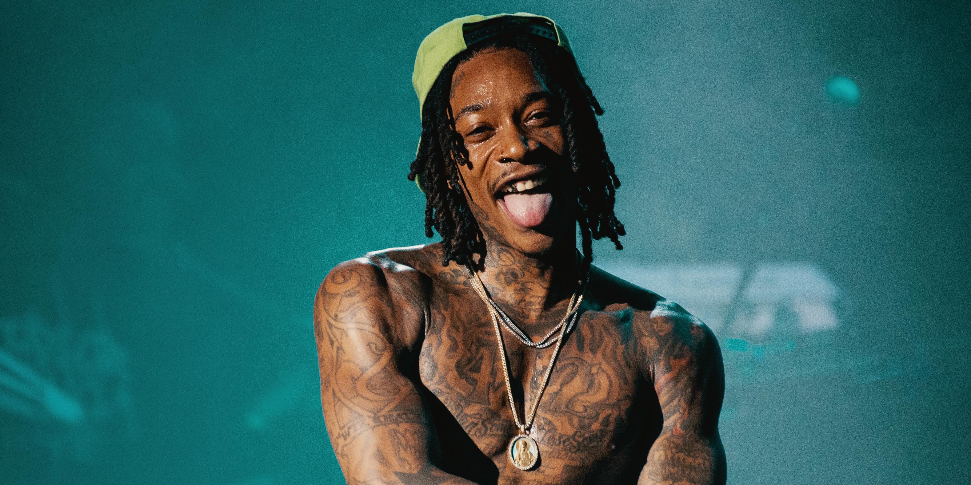 Wiz Khalifa performs live on stage in concert at the Ford Amphitheater at Coney Island Boardwalk on August 2, 2018 in Brooklyn, New York. Here, Wiz Khalifa performs live on stage in concert at the Ford Amphitheater at Coney Island Boardwalk on August 2, 2018 in Brooklyn, New York.