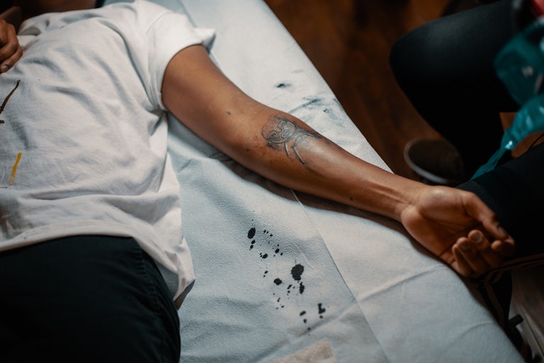 Smoking Weed Before Tattoo