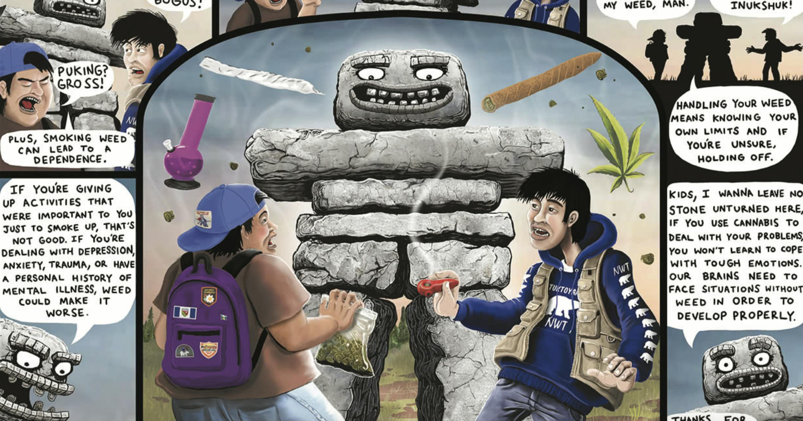 Creepy Comics and Augmented Reality Used to Educate Teens About Cannabis